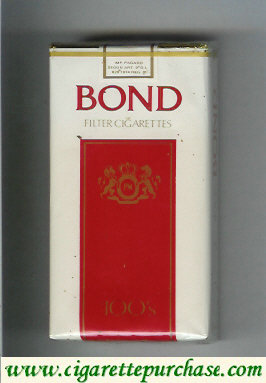 Bond 100s cigarettes